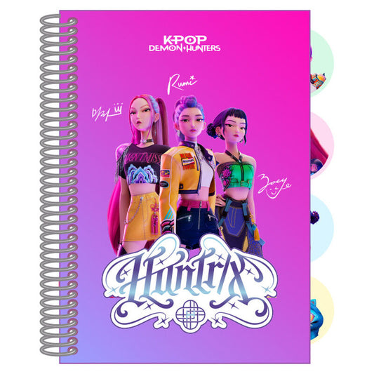 Cuaderno A7 Kpop Demon Hunters_0