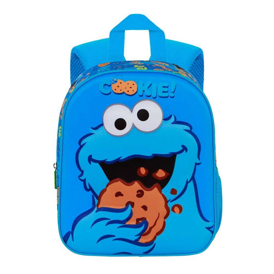 Mochila 3D Monstruo de las Galletas Barrio Sesamo 30cm_0
