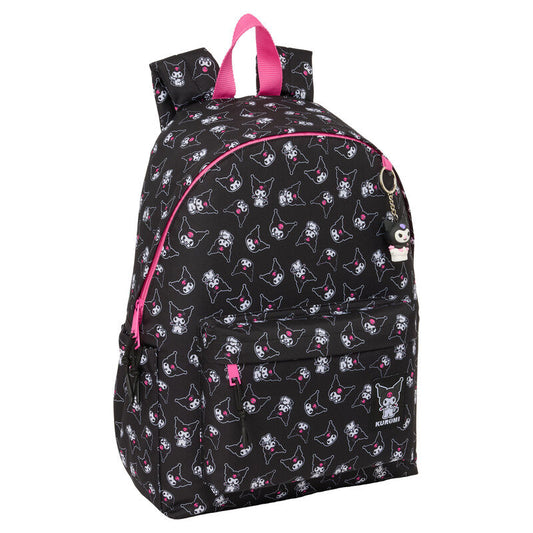 Mochila Kuromi Hello Kitty 43cm_0