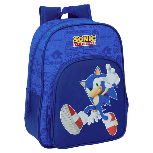 Mochila Sonic the Hedgehog 34cm adaptable_0