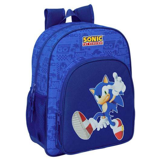 Mochila Sonic the Hedgehog 38cm adaptable_0