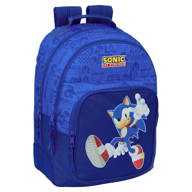 Mochila Sonic the Hedgehog 42cm adaptable_0