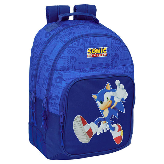 Mochila Sonic the Hedgehog 42cm adaptable_0
