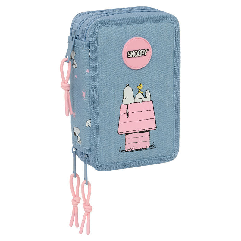 Plumier Snoopy Peanuts triple 37pzs_0