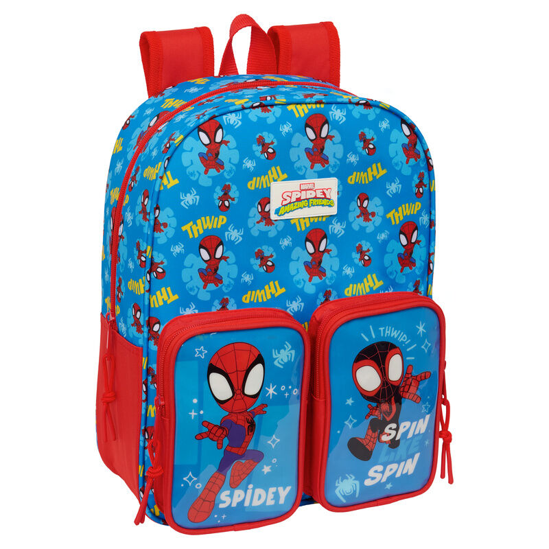Mochila Spidey Marvel 34cm adaptable_0