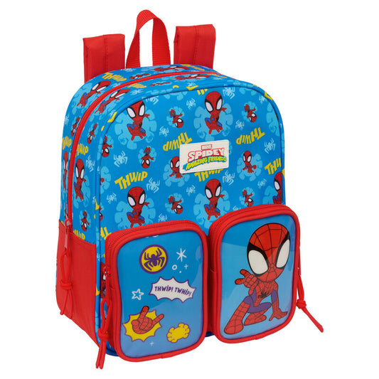 Mochila Spidey Marvel 27cm adaptable_0