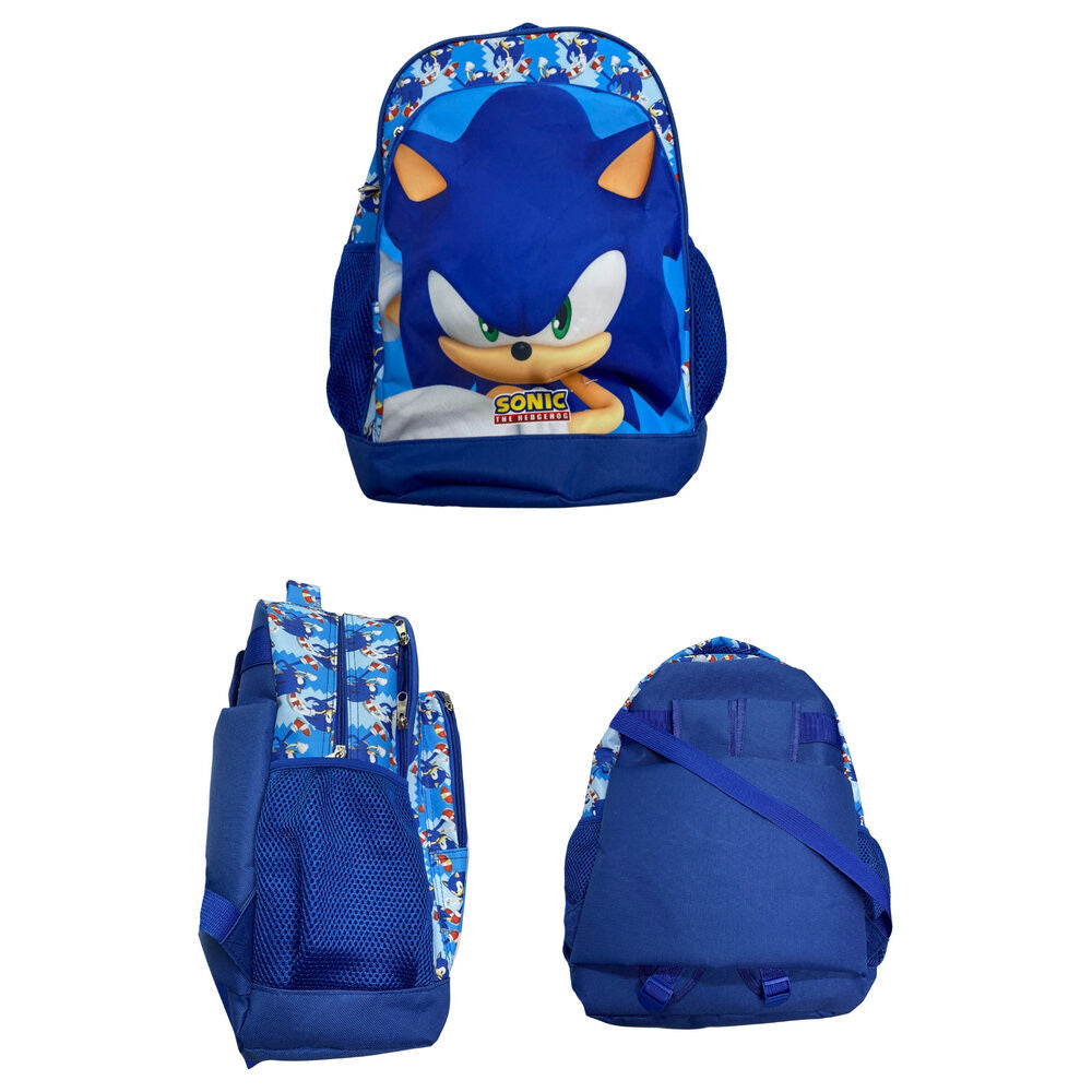 Mochila Sonic the Hedgehog 40cm_0
