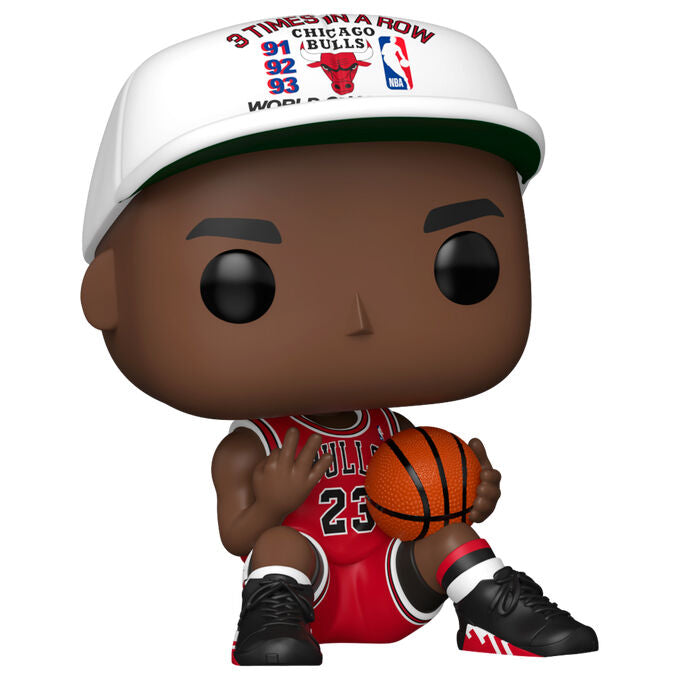 Figura POP NBA Chicago Bulls Michael Jordan 3 Times in a Row_0