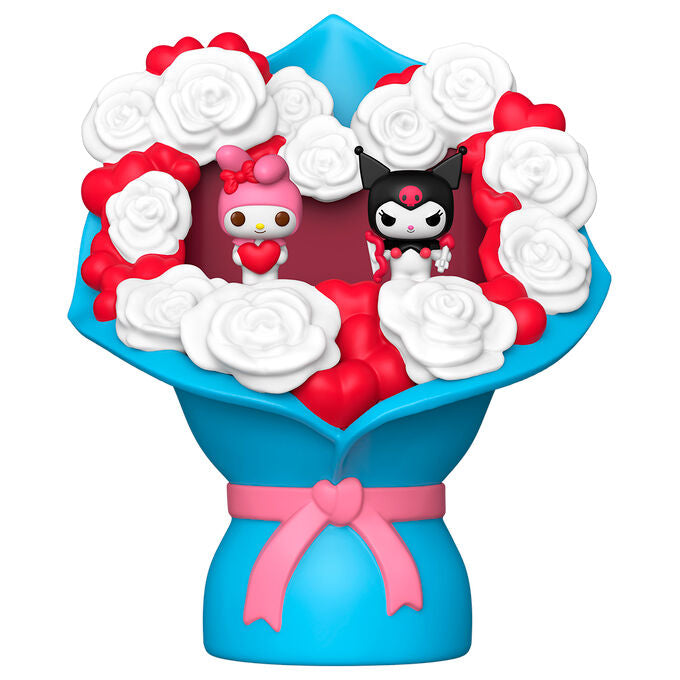 Figura Bitty POP Bouquet Hello Kitty My Melody and Kuromi San Valentin_0