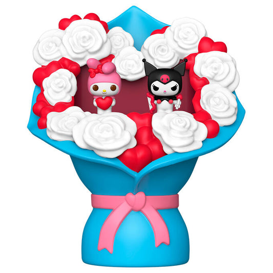 Figura Bitty POP Bouquet Hello Kitty My Melody and Kuromi San Valentin_0