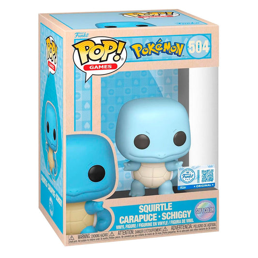 Figura POP Pokemon Squirtle Carapuce Schiggy Exclusive_0