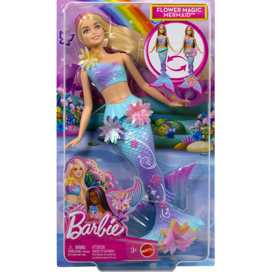 Boneca Barbie MATTEL / Loiro com flores mágicas / JDM72_0
