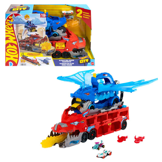 Transportador HOT WHEELS 2-em-1 / Preto / JBM72_0