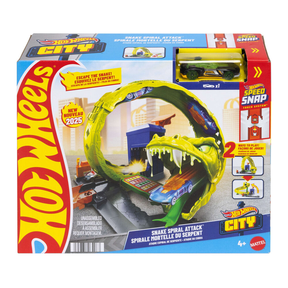 Jogo de Corrida HOT WHEELS / Preto / JBM63_0