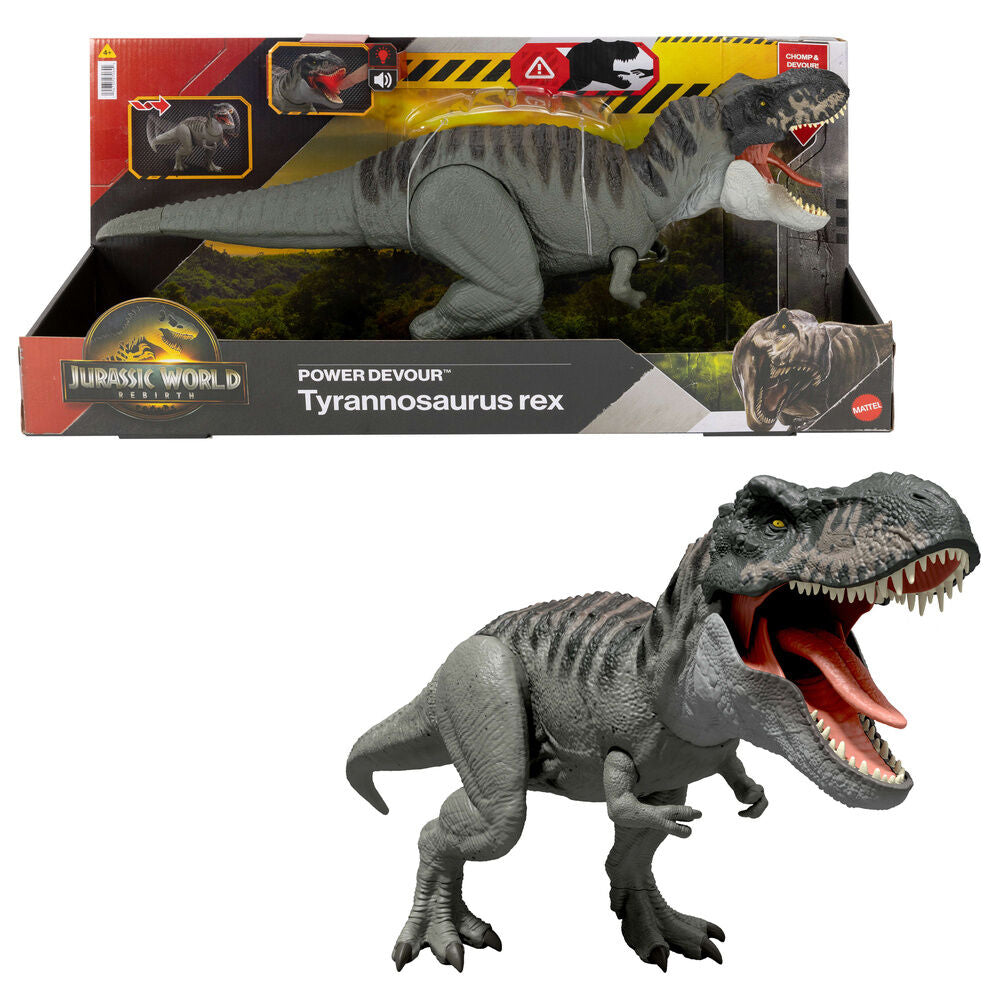 Dinossauro MATTEL / Jurassic World Rebirth / Tyrannosaurus Rex / JCH02_0