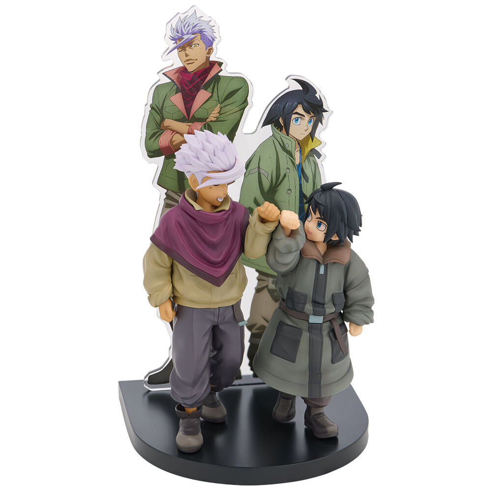 Figura Ichibansho Augus Mikazuki & Itsuka Orga Iron-Blooded Orphans Mobile Suit Gundam 18cm_0
