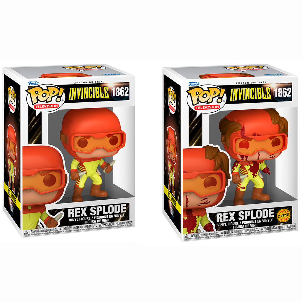 Figura POP Invincible Rex Splode 5 + 1 Chase_0