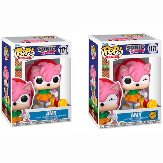 Figura POP Sonic The Hedgehog Amy 5 + 1 Chase_0