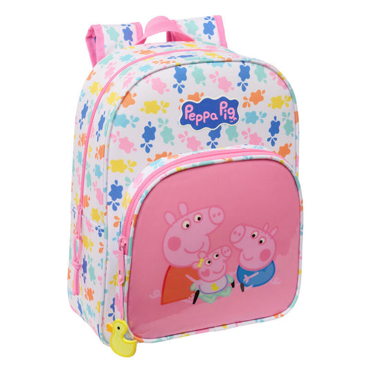 Mochila Baby Pig Peppa Pig 34cm_0