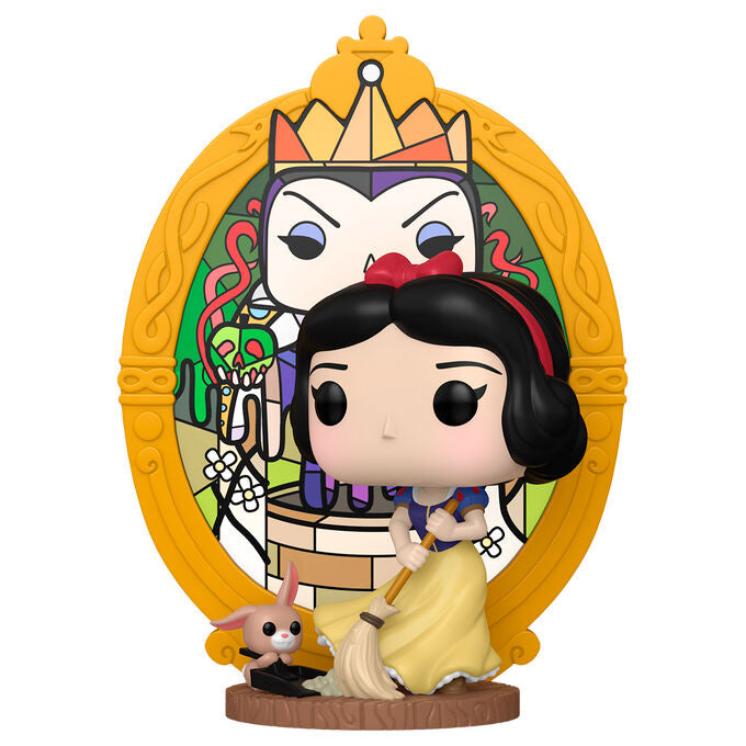 Figura POP Deluxe Disney Snow White Blancanieves Evil Queen Stained Glass_0