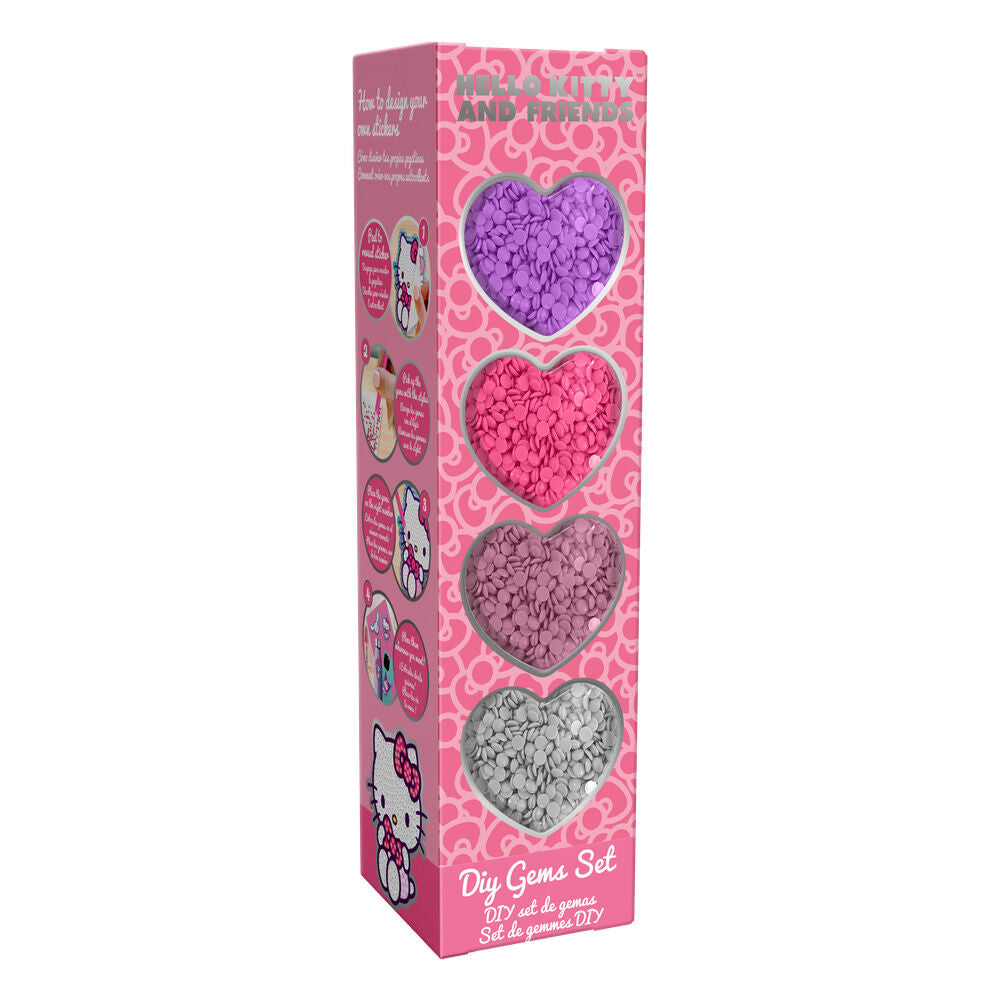 Crea tus pegatinas con gemas Hello Kitty and Friends_0