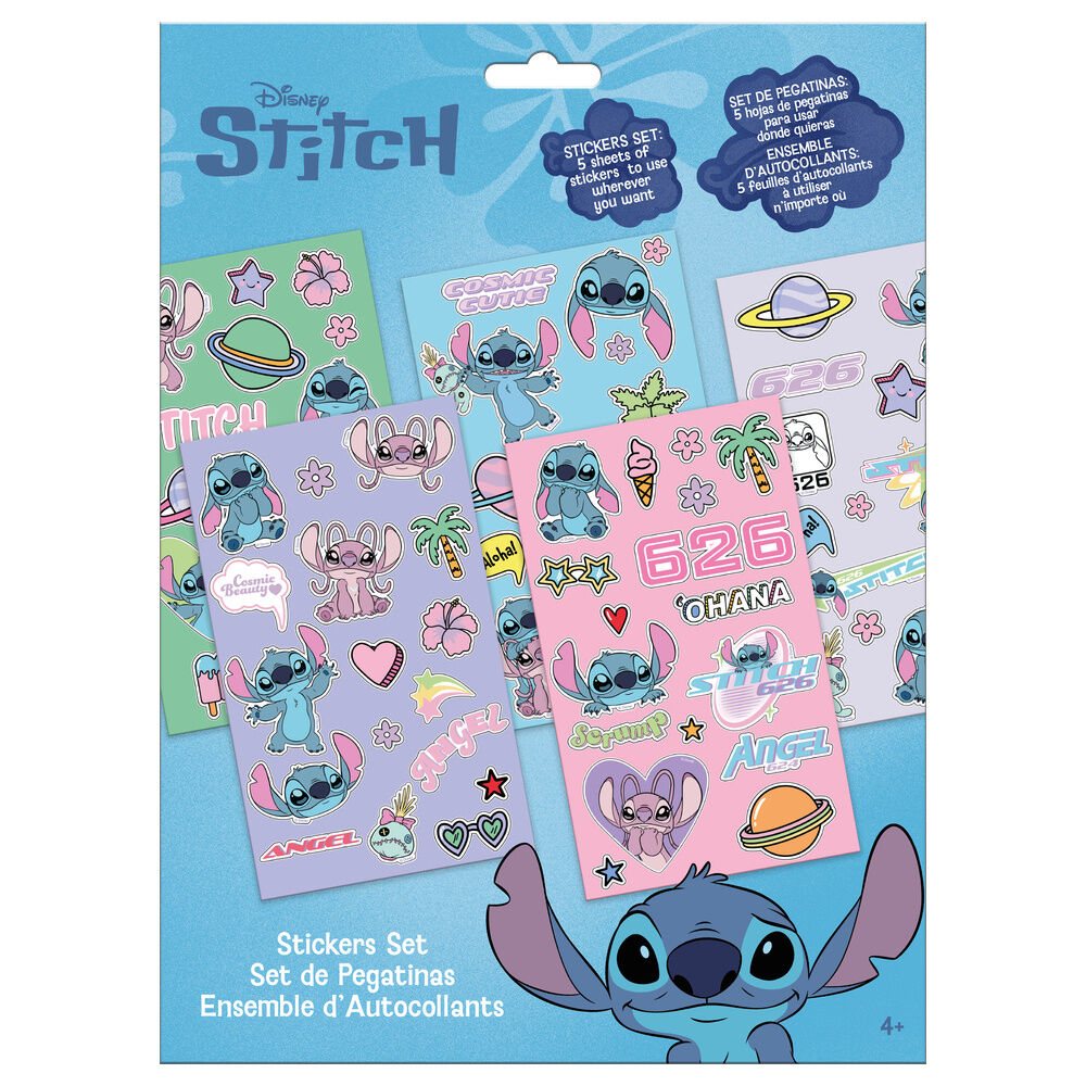 Set pegatinas Stitch Disney_0