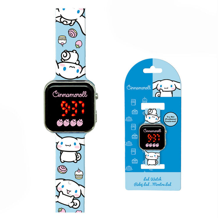 Reloj LED Cinnamoroll Hello Kitty_0