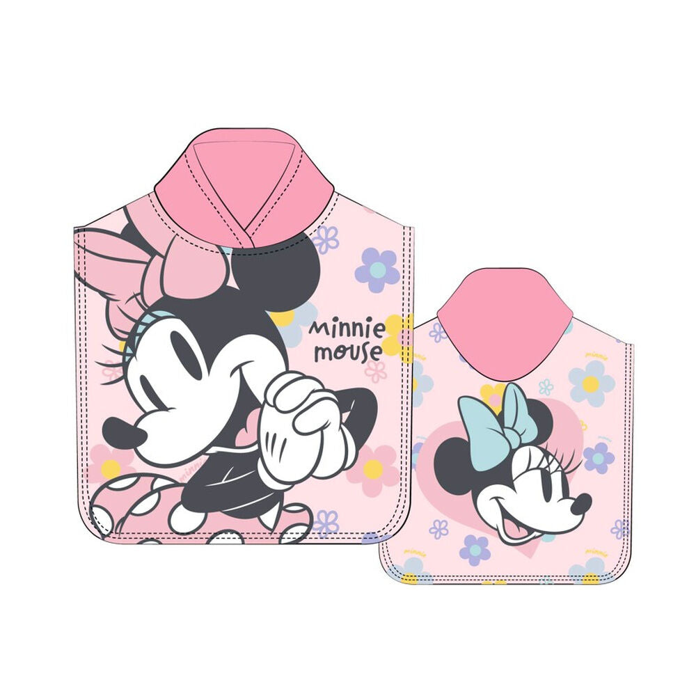 Poncho toalla Minnie Disney microfibra_0