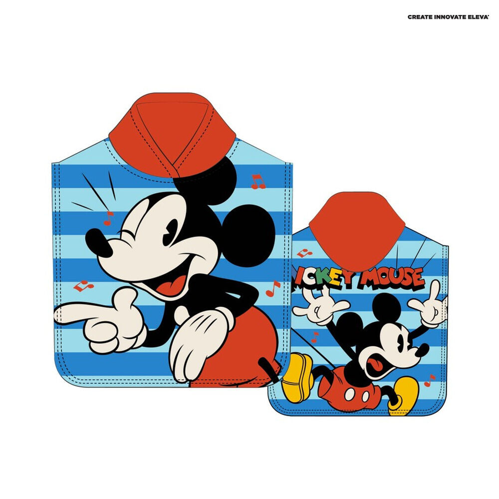 Poncho toalla Mickey Disney microfibra_0