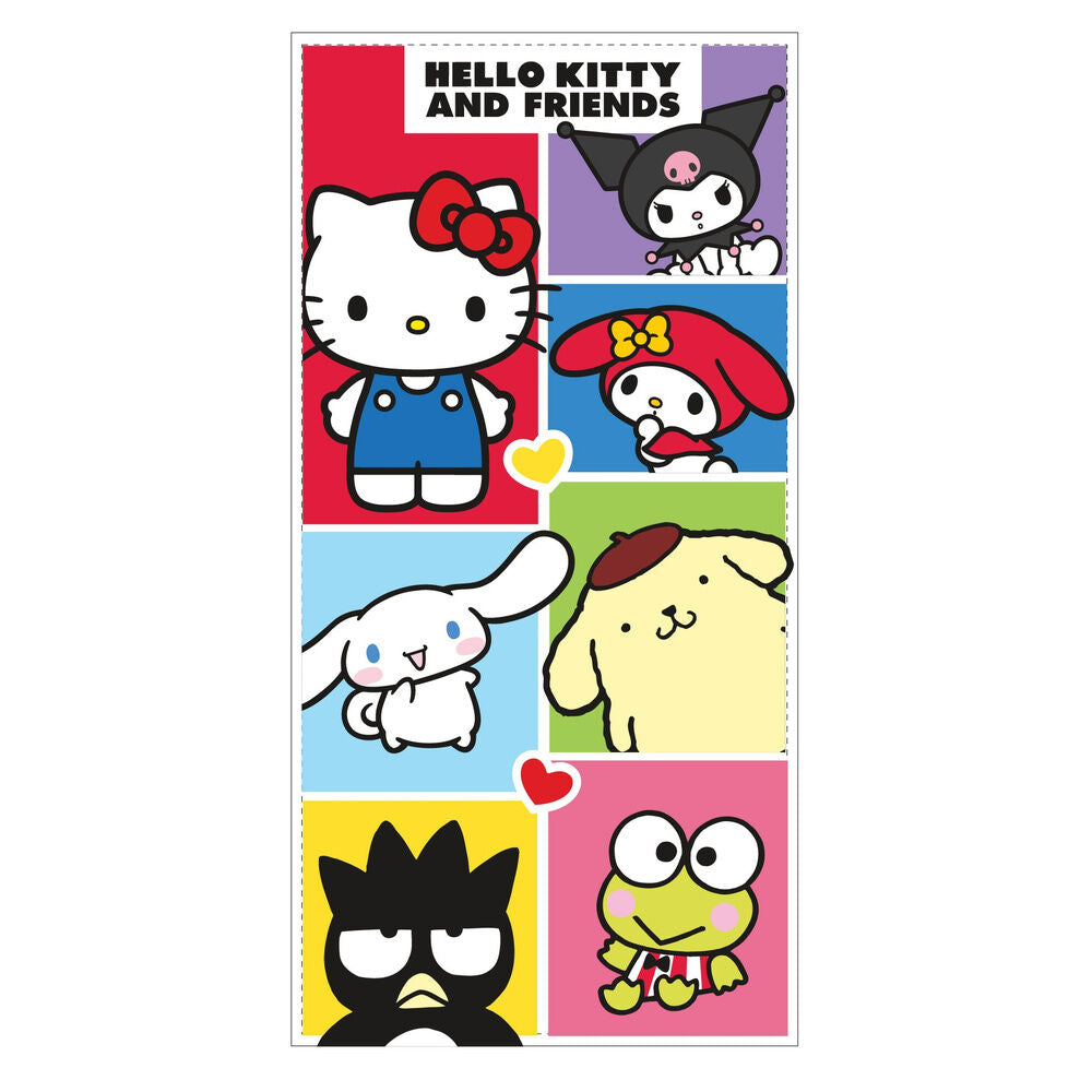 Toalla Hello Kitty and Friends microfibra_0