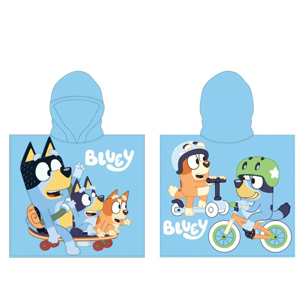Poncho toalla Bluey microfibra_0