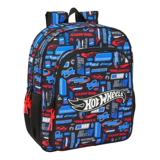 Mochila Hot Wheels 38cm adaptable_0