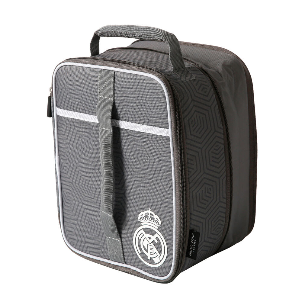 Bolsa porta alimentos termica + tupper Real Madrid_0