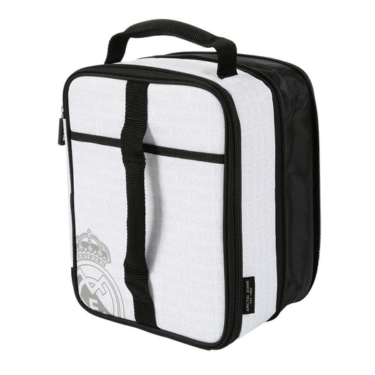Bolsa porta alimentos termica + tupper Real Madrid_0