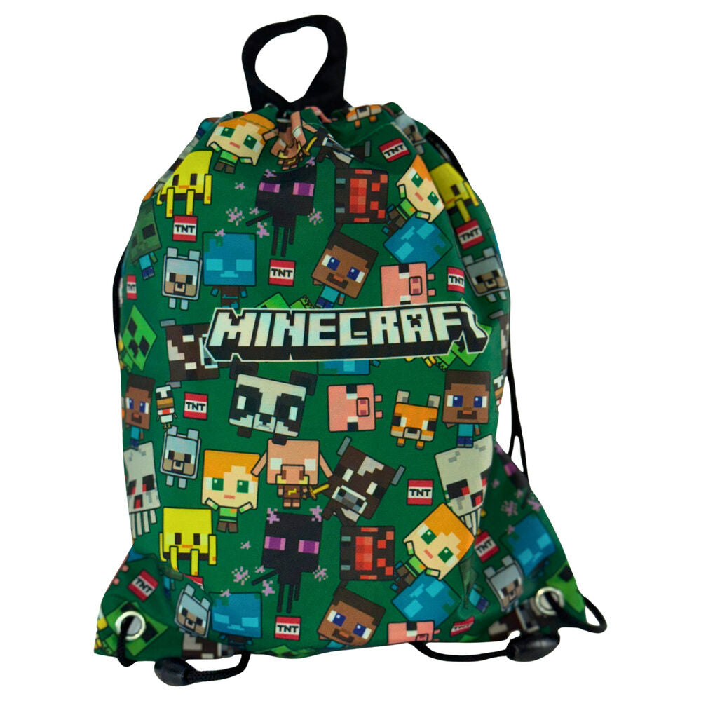 Saco merienda Characters Minecraft 30cm_0