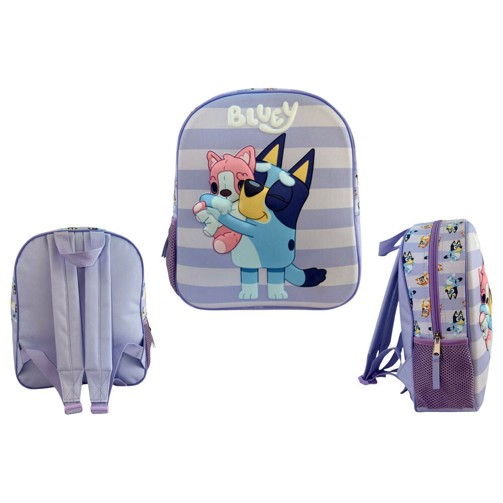Mochila 3D Puppy Bluey 30cm_0