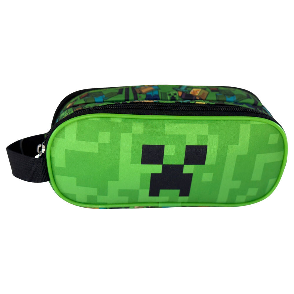 Bolsa cremallera Face Minecraft_0