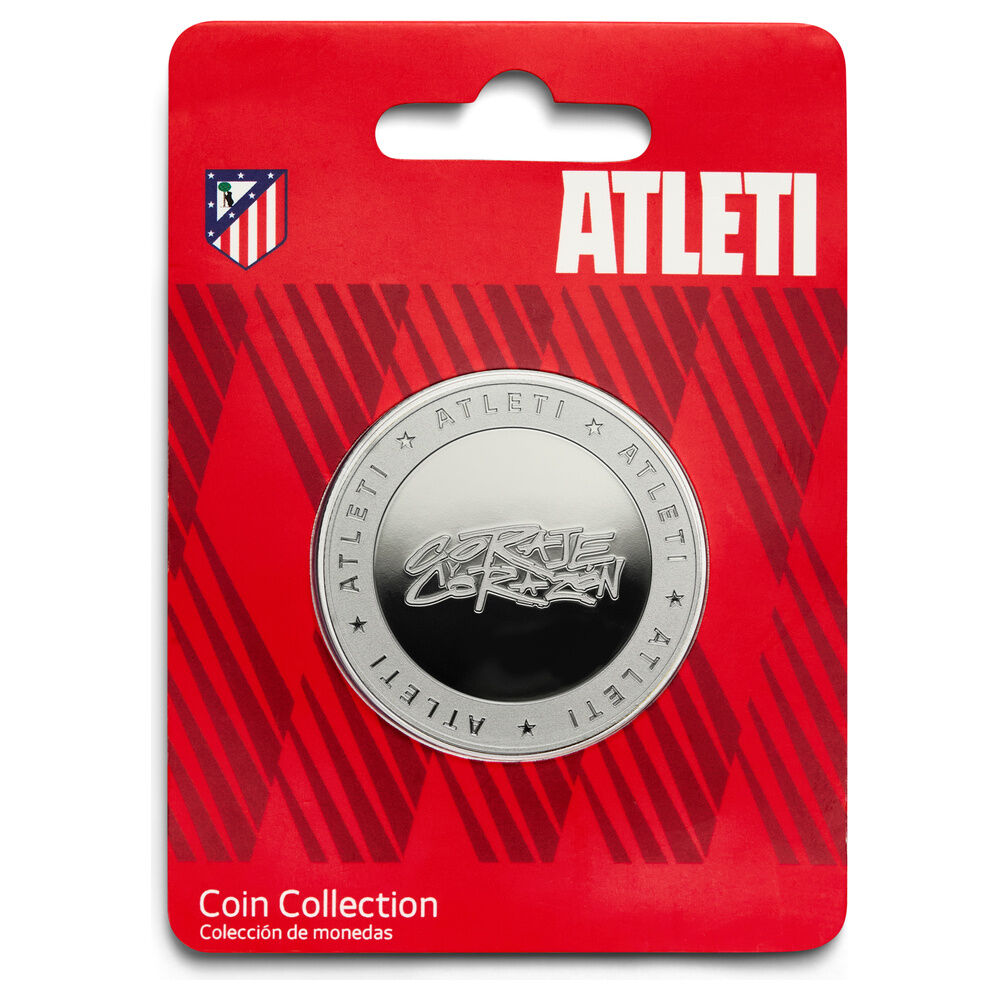 Moneda Coraje y Corazon Atletico de Madrid_0