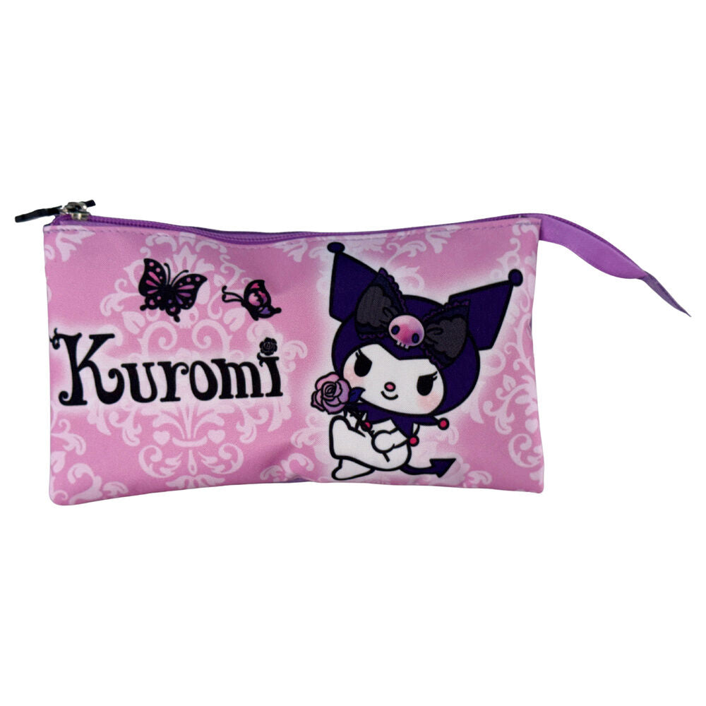 Portatodo Purple Kuromi Hello Kitty triple_0