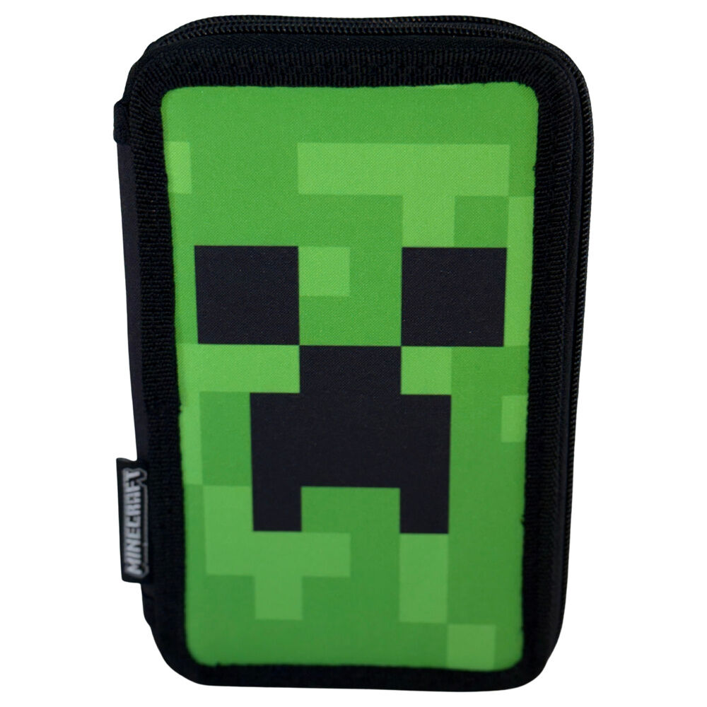 Bolsa cremallera Face Minecraft triple_0