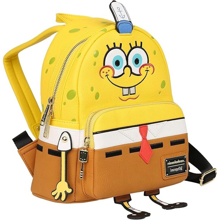 Mochila Bob Esponja 20th Anniversary SpongeBob Loungefly 26cm_0
