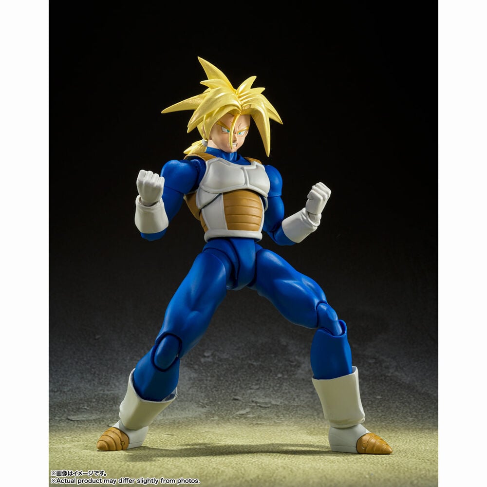 Figura S.H. Figuarts Super Saiyan Trunks Infinite Latent Super Power Dragon Ball Z 14cm_0