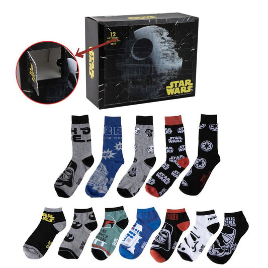 Set 12 pares calcetines Star Wars adulto_0