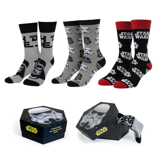 Set 3 pares Star Wars adulto_0