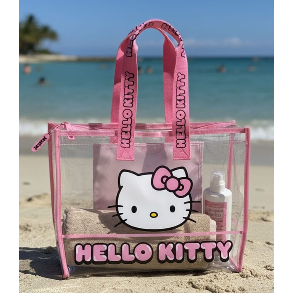 Bolsa playa Hello Kitty_0
