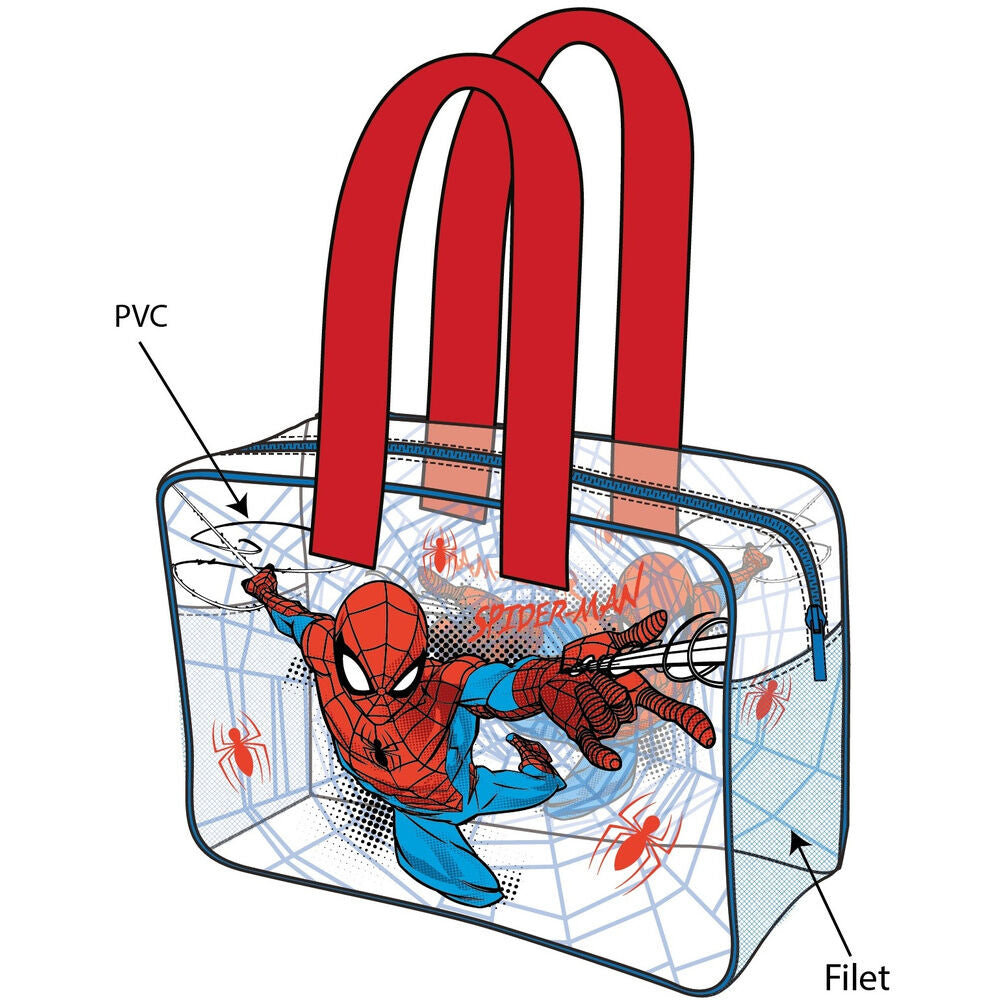 Bolsa playa Spiderman Marvel_0