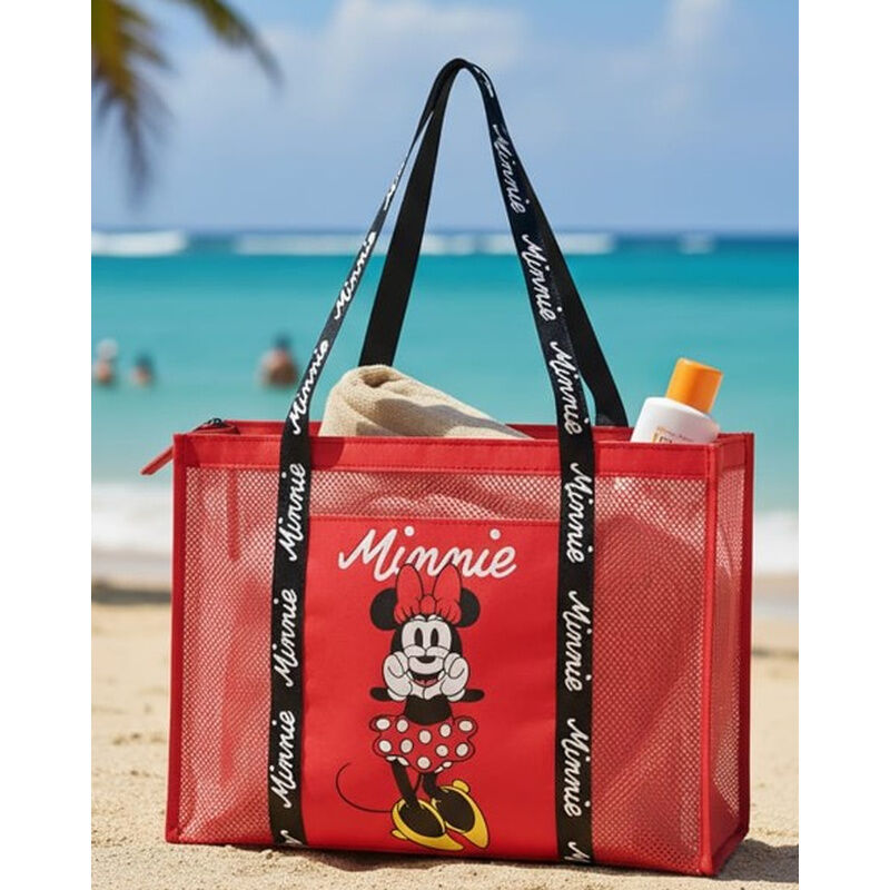 Bolsa playa rejilla Minnie Disney_0