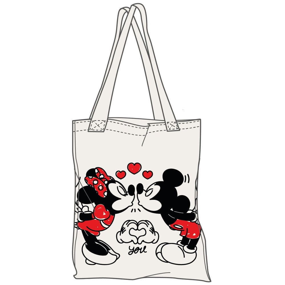 Bolsa shopping Mickey & Minnie Disney_0