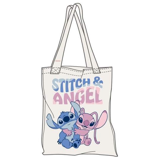 Bolsa shopping Angel & Stitch Disney_0