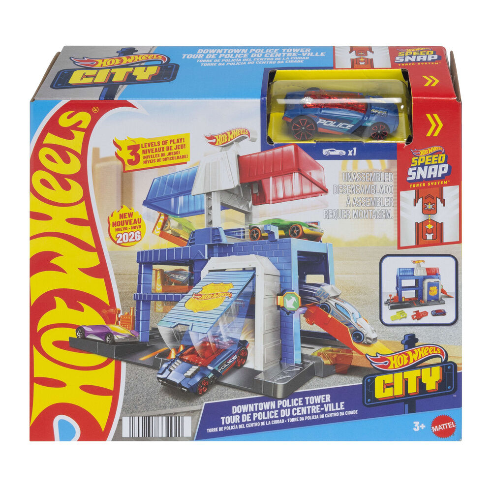 Comisaria Policia Hot Wheels City_0
